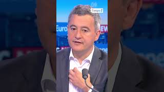 Gérald Darmanin  quotJe ne voterai pas un seul texte du NFPquot shorts politique radio [upl. by Asenev]