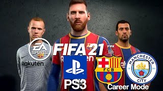 FIFA 21 PS3 Barcelona Career Mode Ep 1 [upl. by Yona]