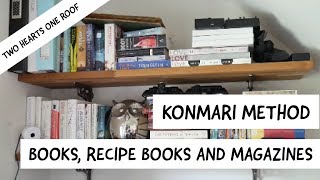 KonMari Method  Decluttering Books [upl. by Silliw]