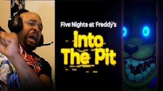 Five Nights at Freddys Into the Pit Full Game Reaction [upl. by Enyleuqcaj]