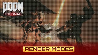 DOOM Eternal – Render Modes [upl. by Htiduy]