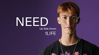 NEED  1LIFE Official Music Visualizer [upl. by Catlee640]