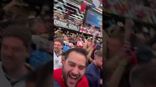 ENGLAND FANS GO CRAZY AT BOXPARK CROYDON  INSANE REACTIONS shorts itscominghome [upl. by Nagle616]