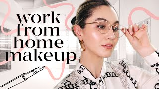 Working From Home Makeup 📎 Zoom Meeting Makeup Tutorial  Karima McKimmie [upl. by Hayyim]