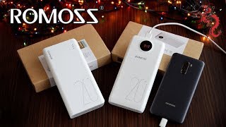 ROMOSS SW20 Pro и Sense 6 на 20000mAh QC30 USBC и зарядка сразу ТРЕХ устройств [upl. by Lib]