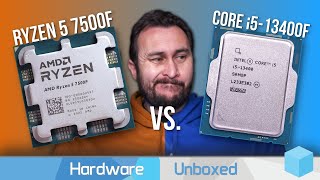 New Budget CPU King 180 AMD Ryzen 5 7500F vs Core i5 13400F Gaming Benchmark [upl. by Earl]