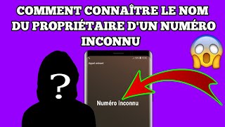 Comment connaître le nom et ladresse du propriétaire dun numéro inconnu [upl. by Jacobine]