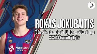 Rokas Jokubaitis 31 highlights 202324 season [upl. by Harihat838]