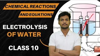 Electrolysis of Water Class 10th Important Topics🔥✅ class10 electrolysis class10science [upl. by Zuckerman]