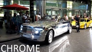 chrome Rolls Royce Phantom Drophead [upl. by Aym]