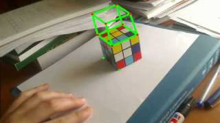 Simple Augmented reality with 3D2D correspondences and optical flow LampK algorithm [upl. by Moss656]