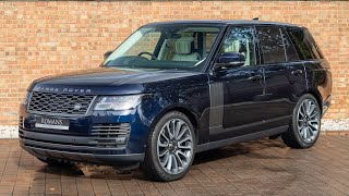 2020 Range Rover 44 SDV8 Autobiography  Portofino Blue  Walkaround amp Interior 4K [upl. by Tannenwald385]