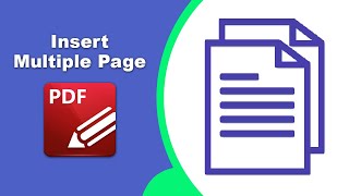 How to insert multiple pages in a pdf document in PDF XChange Editor [upl. by Estel]