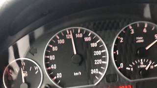 BMW e46 320i 170 PS Max Speed [upl. by Anilehs835]