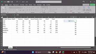 How to use formula and functions SUM  MIN MAX AVERAGE fun amp Percentage Formula and reference [upl. by Pastelki]