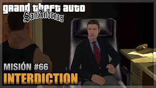 GTA San andreas  Misión 66  Interdiction Español  1080p 60fps [upl. by Saunderson201]