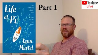 Live Reading  Yann Martel  Life of Pi Part 1  ch114 [upl. by Tia503]