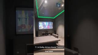 714 Home Theater Design with Dolby Atmos recent finished project in Bangalore [upl. by Japha]