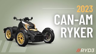 Whats NEW with the 2023 CanAm Ryker [upl. by Neelyar]