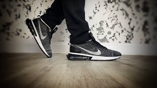 Nike Air Max Flyknit Racer quotOreoquot DJ6106001 on feet [upl. by Aihseit947]