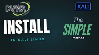 How to install dvwa in kali linux The simple method [upl. by Eatnoj578]