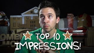 Top 10 Impressions on Homemade Movies [upl. by Notxed970]