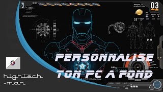 TUTO  Personnaliser son PC a fond  Avec Rainmeter [upl. by Hillard]