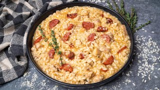 Chicken and Chorizo Risotto [upl. by Niveb]