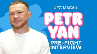 Petr Yan full UFC Macau prefight media day interview [upl. by Adiaj]