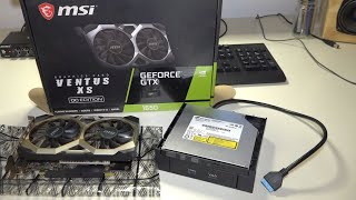 Umbau meines OBS  Rechners Update Teil 2  Funktioniert die GTX 1650 [upl. by Childs]