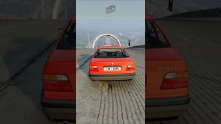 BMW E35 mega ramp coches beamngdrive simulation gaming bmw [upl. by Ahsiugal100]