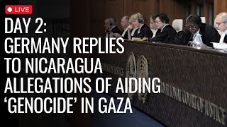 ICJ Hearing LIVE  Hearings Continue In Nicaragua’s Case Against German Aid To Israel  TN World [upl. by Jonis]