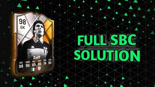 MADFUT ICON ZOFF ALL 16 SBC SOLUTIONS  MadFUT 24 [upl. by Skeie]