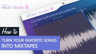 Ashampoo Music Studio 8 –Turn your favorite songs into mixtapes [upl. by Yro]