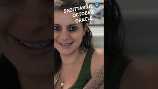 SAGITTARIUS ♐ OCTOBER ORACLE MESSAGE tarot tarotreading zodiac astrology shorts sagittarius [upl. by Letnuhs]