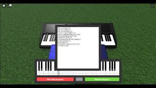 Roblox  Minecraft quotWet Handsquot C418  Piano Sheet [upl. by Ennove]