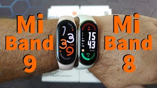 Xiaomi Mi Band 9 vs Xiaomi Mi Band 8 В чём разница [upl. by Celesta]