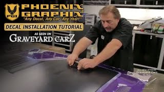 Phoenix Graphix Decal Stripe Kits on Graveyard Carz Show [upl. by Uhn]