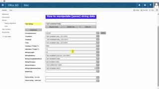 ClaySys AppForms  HowTo StringManipulation [upl. by Bouchard]