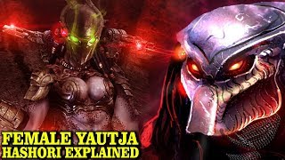 FEMALE YAUTJA HASHORI EXPLAINED  THE WIDOW CLAN  PREDATOR LORE AND HISTORY EXPLORED [upl. by Hereld]