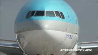 Boeing 777300ERs at Los Angeles International Airport [upl. by Salangia]