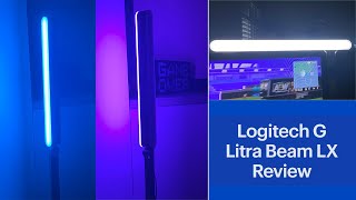 Logitech G Litra Beam LX Streaming Light Review [upl. by Mihar]