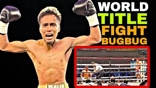 DAVE APOLINARIO PANALO BUGBUG ANG MEXICANO  IBF WORLD FLYWEIGHT TITLE BELT [upl. by Barnaba627]