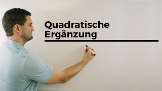 Quadratische Ergänzung Grundlagen mit Minus 2Binom  Mathe by Daniel Jung [upl. by Aneeg]