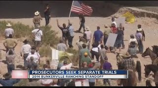 Prosecutors in Nevada asking for 3 ranching standoff trials [upl. by Ruhnke]