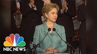 Hillary Clinton As Senator  Flashback  NBC News [upl. by Ojeibbob]