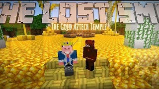 Building The Gold Aztech Temple In MINECRAFT  The Lost Smp [upl. by Emanuele821]