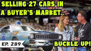 AUCTION RESULTS Selling 27 Cars in a BUYERS Market [upl. by Corwin]