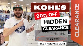 🔥 KOHLS 90 OFF HIDDEN CLEARANCE NIKE  ADIDAS  SHEETS amp MORE [upl. by Mailliwnhoj135]