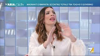 Migranti duro scontro tra Vittoria Baldino e Tommaso Cerno quotStupidaggini facciamo un [upl. by Seward]